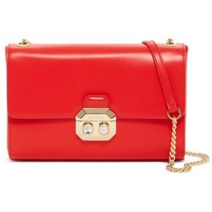 Ted Baker Vinaa Leather Chain Strap Crossbody